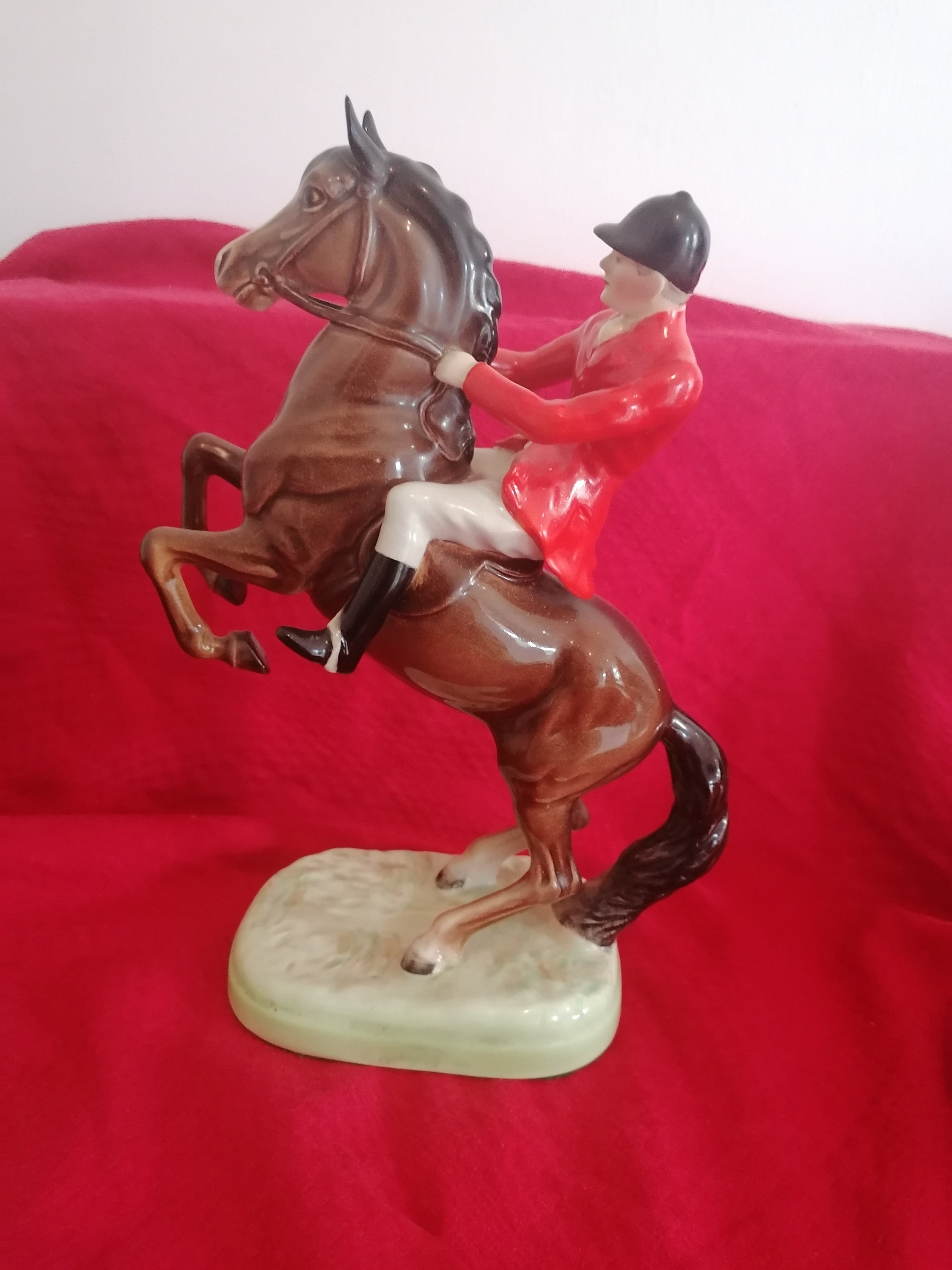 Beswick Horse Rider - Etsy