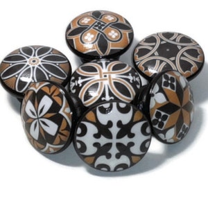 Spanish Azulejos Knobs for Kitchen Cabinets, Furniture Hardware, Dresser Drawer, Personalize Set of Knob and Pull, Bifold, Pantry Door, Gift