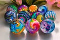 Vibrant Marble Knobs and Pulls, Handmade Drawer or Cabinet Knob with Customizable Sets