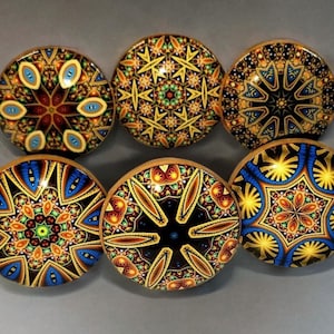 Steampunk Kaleidoscope Drawer Knobs, Vintage-Inspired Decorative Pulls, Customizable Knob Sets