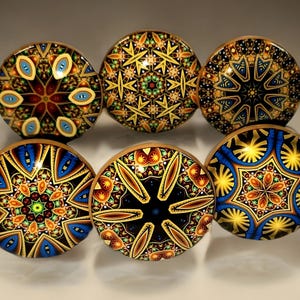 Steampunk Kaleidoscope Drawer Knobs, Vintage-Inspired Decorative Pulls, Customizable Knob Sets