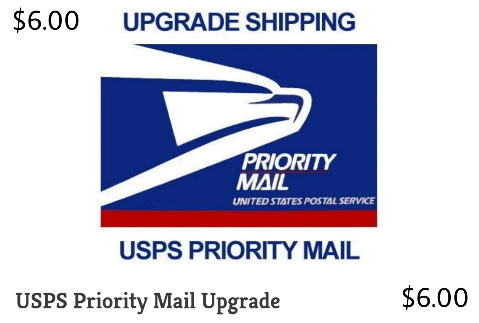 Upgrade USPS Priority Shipping Etsy