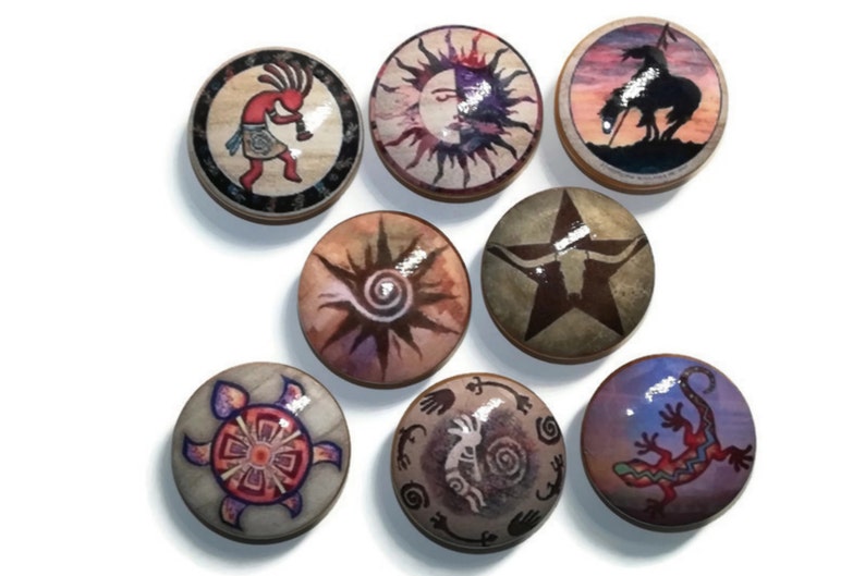 Southwest Design Knob Sets Desk Knob Knob and Pull Drawer Etsy