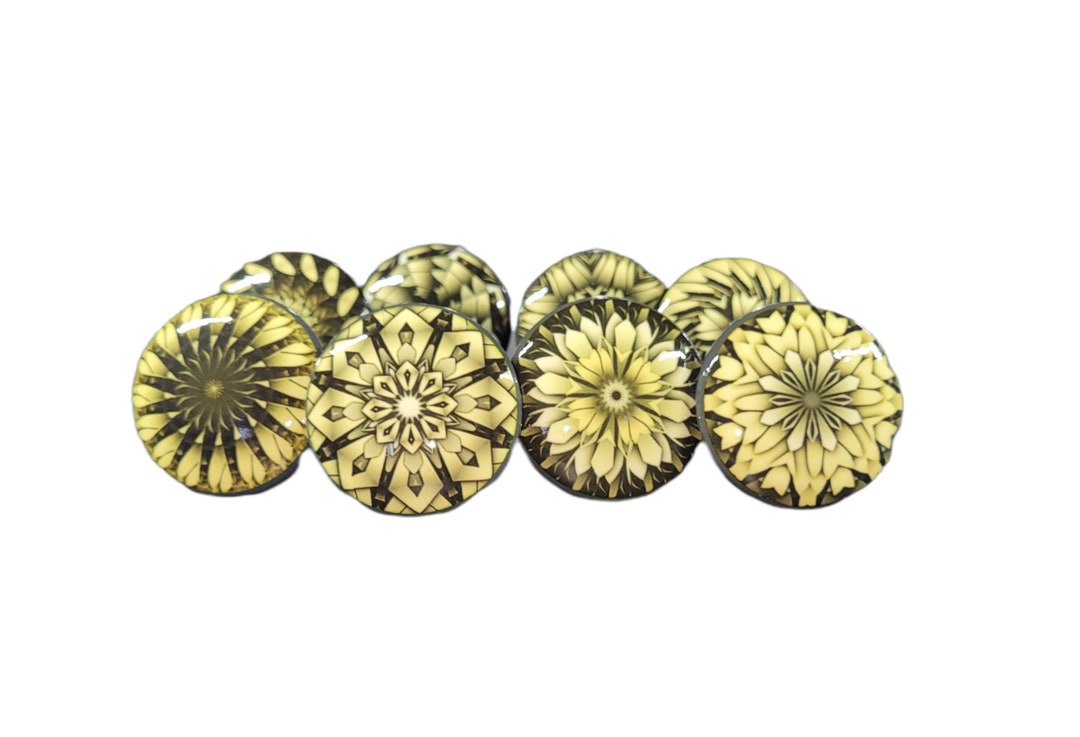 Kaleidoscope Knob Set, Chartuess Knob, Knob, Desk Knob, Dresser