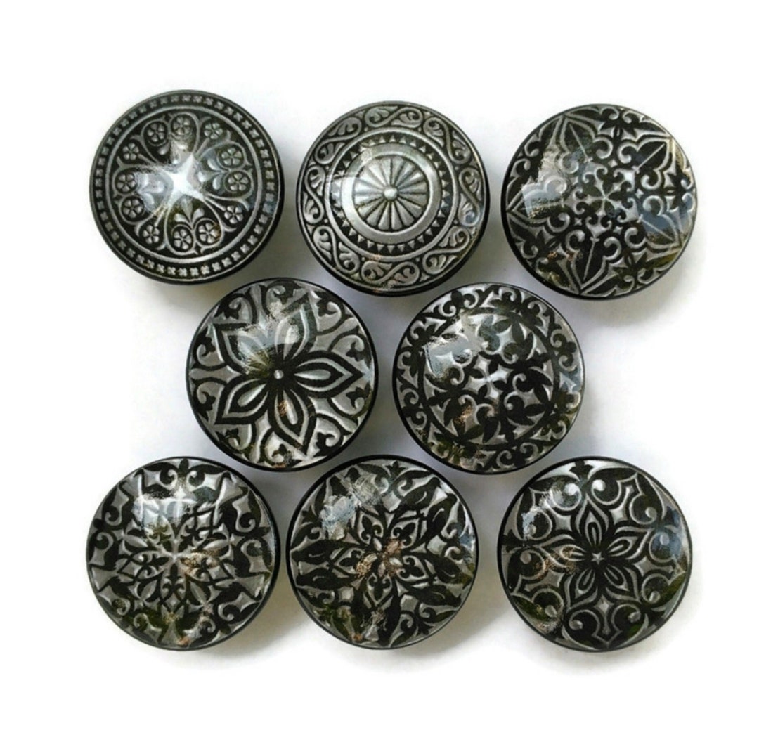 Steampunk Ornamental Knob Set, Knob, Knob and Pull, Drawer Knob