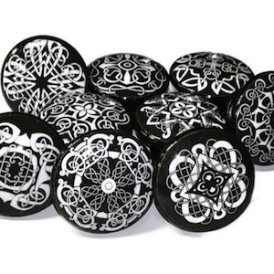 Celtic Knob Sets for Kitchen Cabinet - Pantry Door Handle, Celtic Knot Knob & Pull for Office Desk - Furniture, Dresser Drawer, Irish Gift
