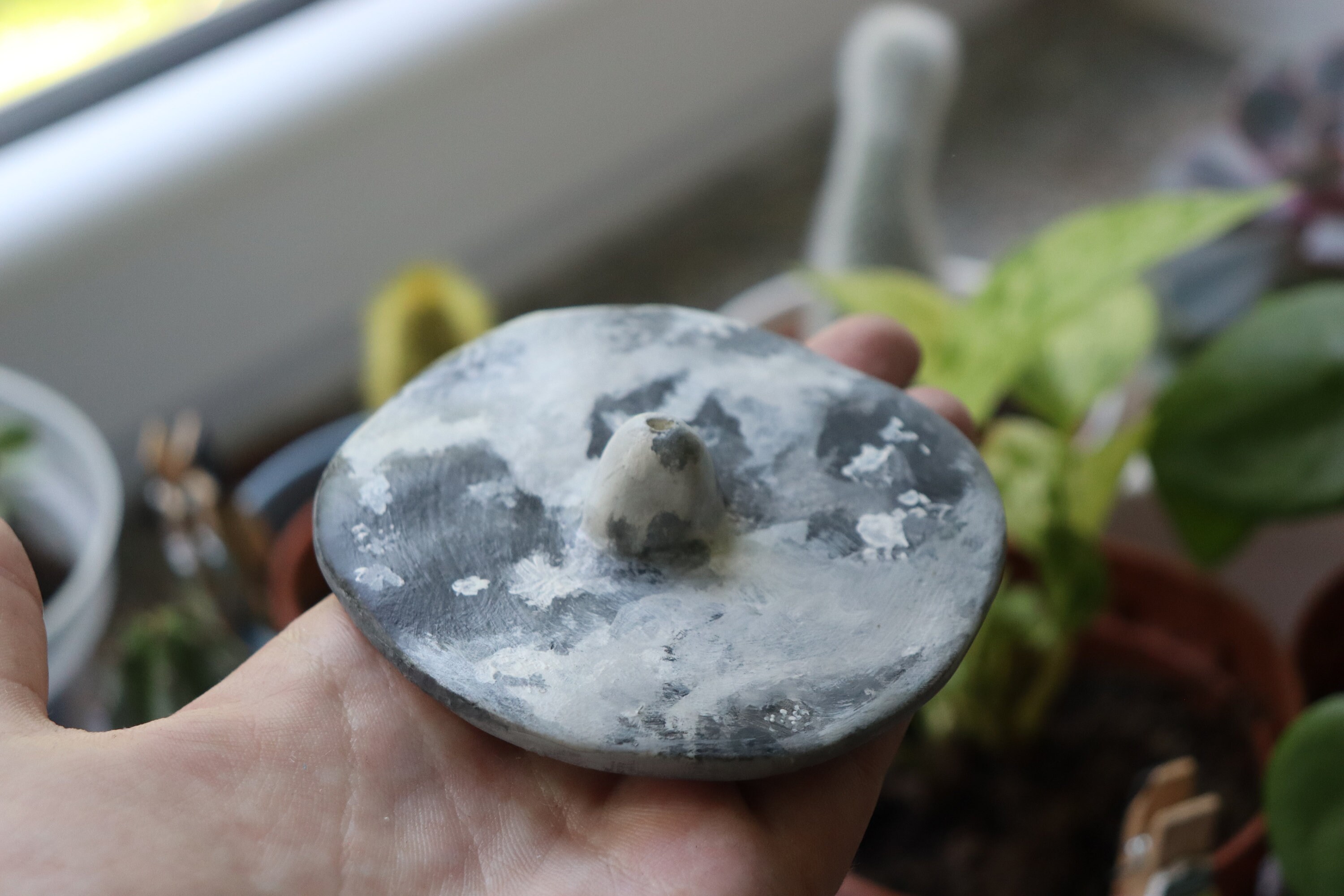 Moon Sky Incense Holder - Air Dry Clay, Incense Burner