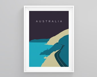 Life Is Short And The World Is Wide Wanderlust Modern Art Print Travel Gift