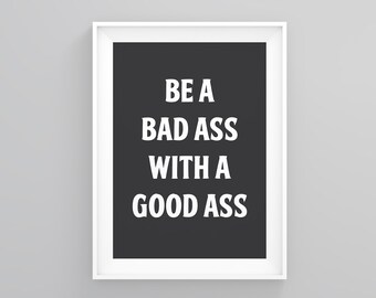 Bad Ass Wall Decor - Etsy