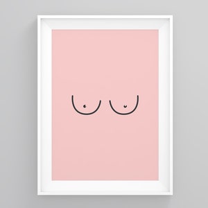 Nipples, Inspiring Woman Print, Feminist Quote, Feminist Decor, Feminism Poster, New Home Print, Minimal Typography, Modern Wall Art