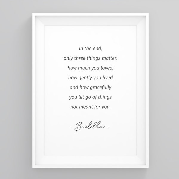 Buddha Quote - Etsy UK