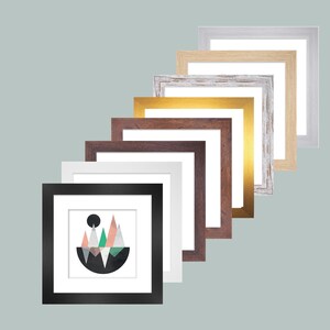 Quadro Frames 18x22 Inch Picture Frame Kit – Style P375, 3/8" Molding, Contemporary