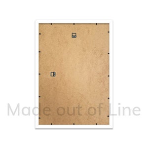 A2 White Picture Frame, Large A2 Poster Frame, Photo Frame White A2 ...