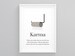 Karma, Funny Bathroom Print, Funny Bathroom Art, Framed Wall Art, Minimal Typography, Home Framed Art 