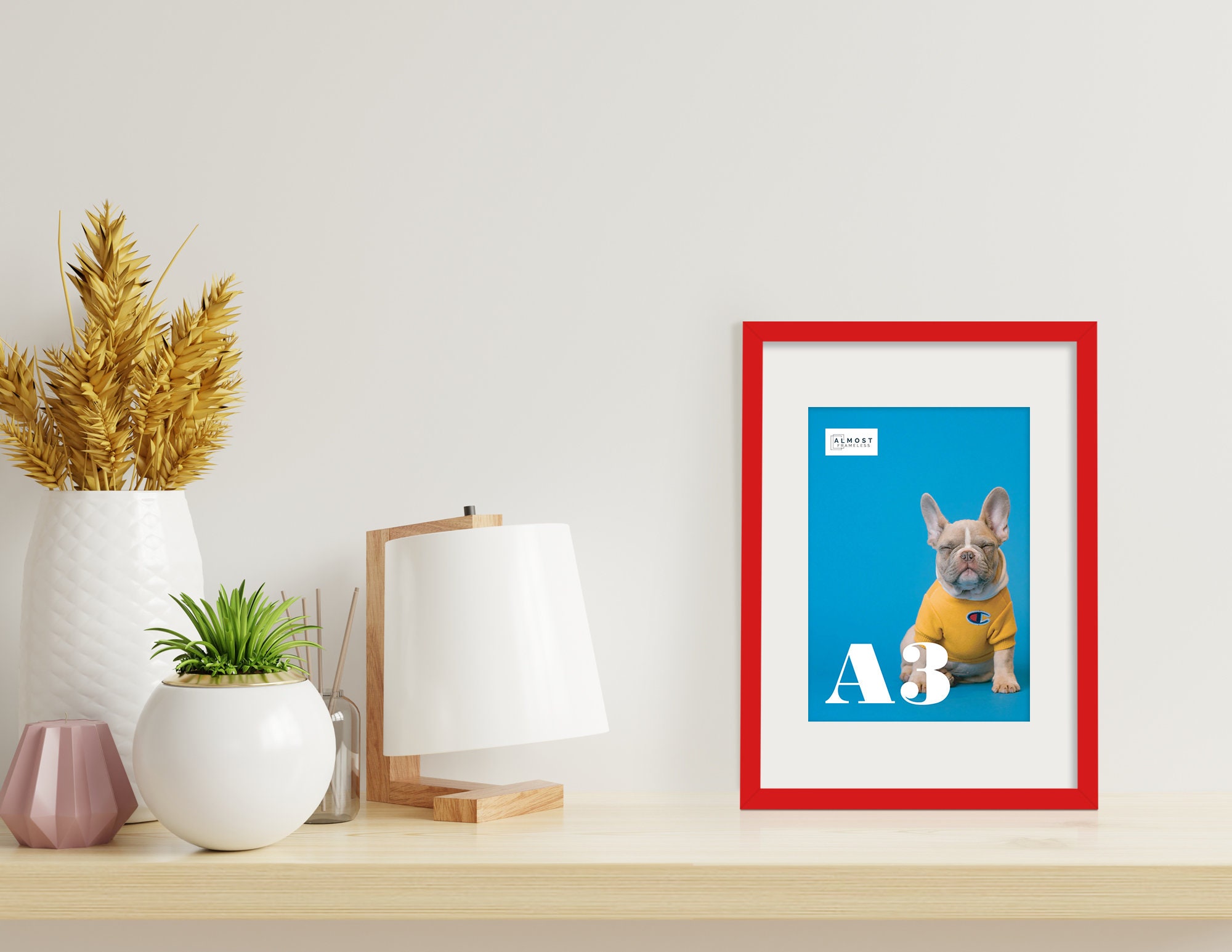 A3 Red Picture Frame A3 Poster Frame Photo Frame Red A3 Etsy UK