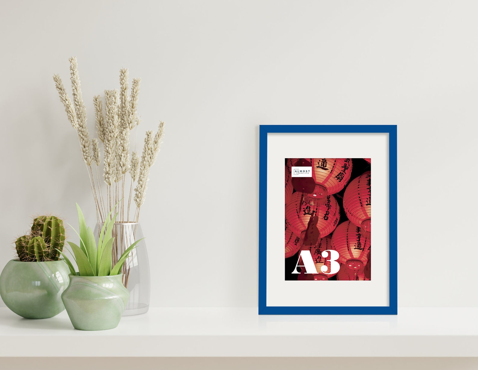 A3 Blue Picture Frame A3 Poster Frame Photo Frame Blue A3 Etsy