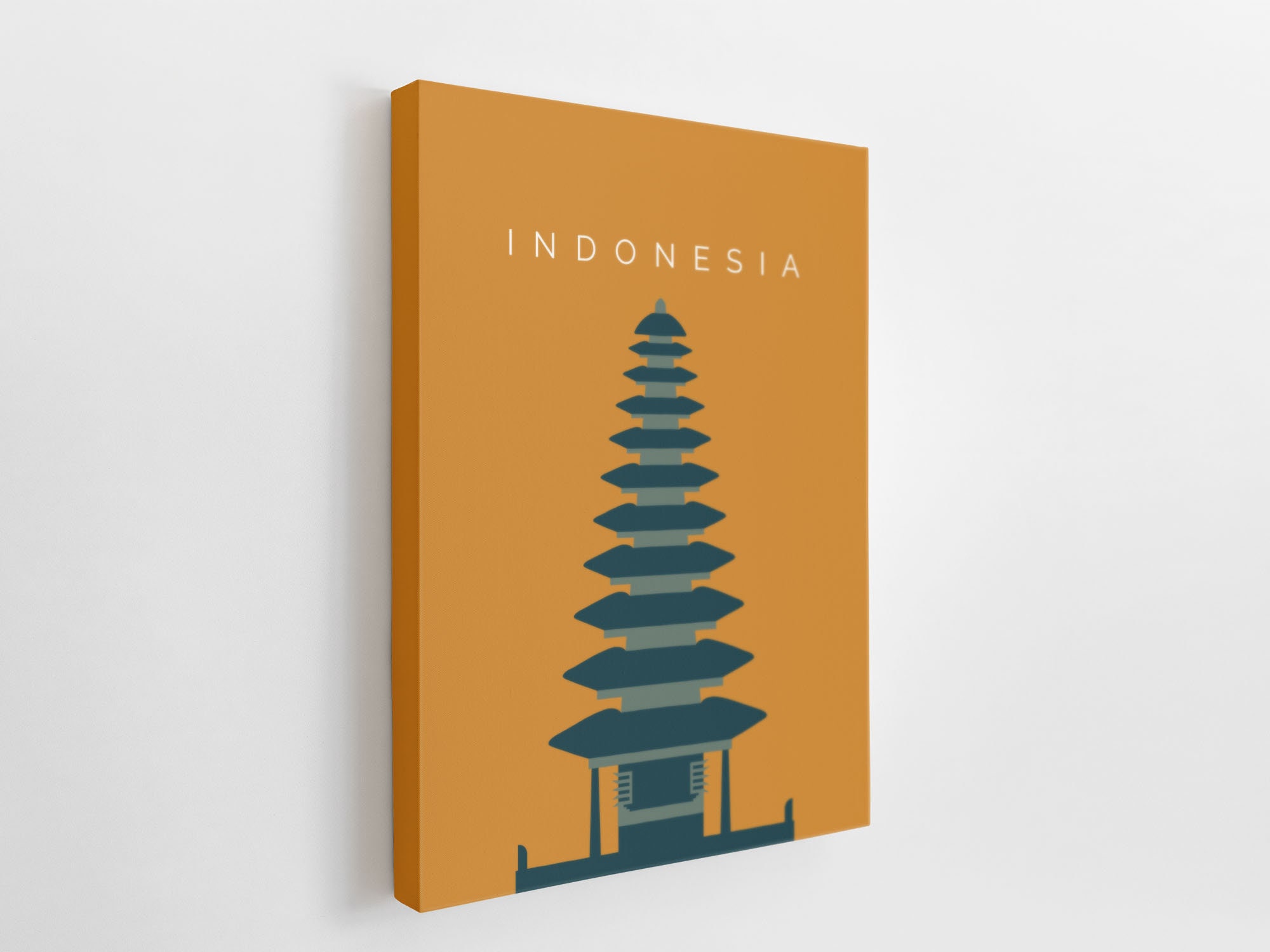 Large Canvas Wall Art Of Bali Indonesia Travel Print TRAVEL | Etsy