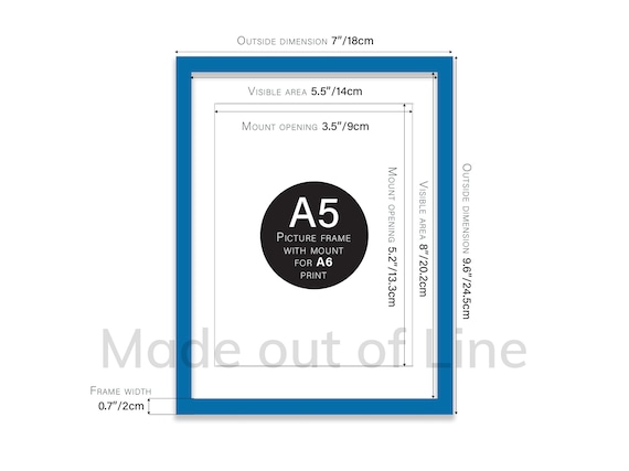 A3 frame with a4 mount discount