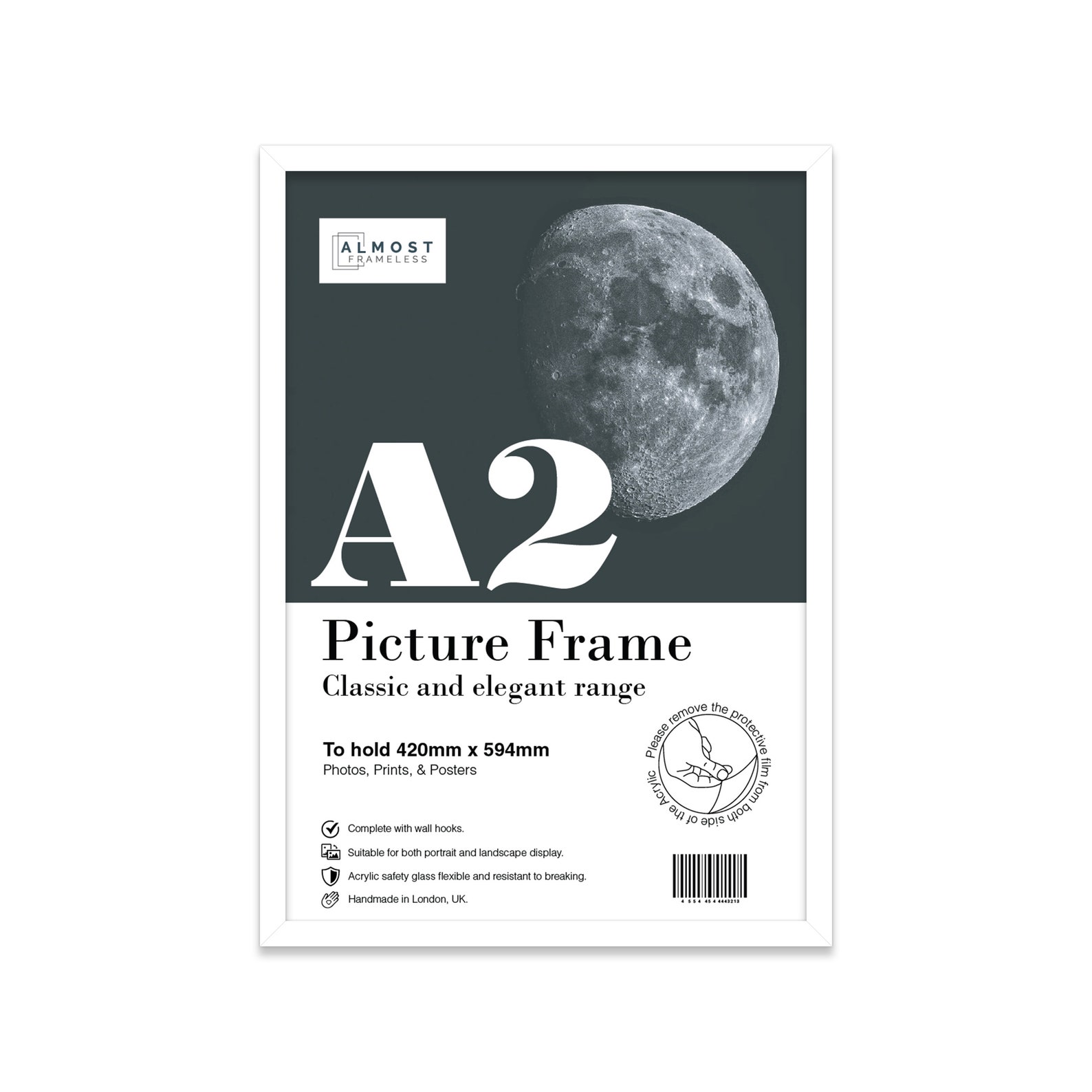 A2 White Picture Frame Large A2 Poster Frame Photo Frame Etsy