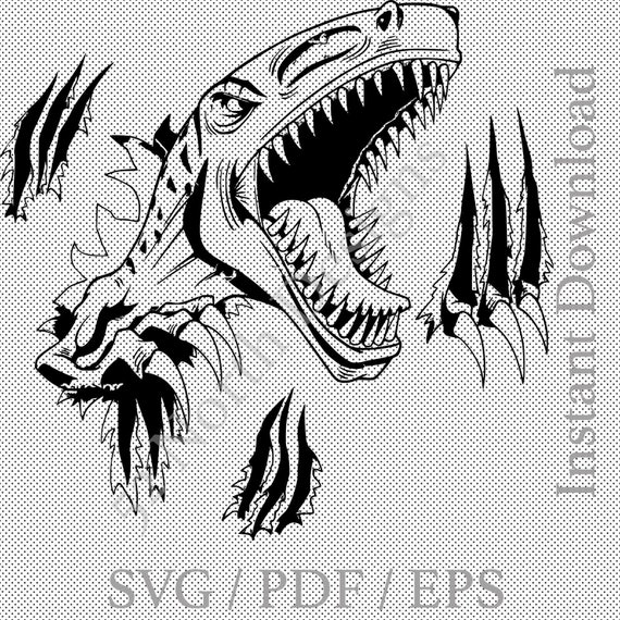 Download Dinosaur Raptor Cartoon Animals Svg Cricut Craft Design Vinyl Etsy PSD Mockup Templates