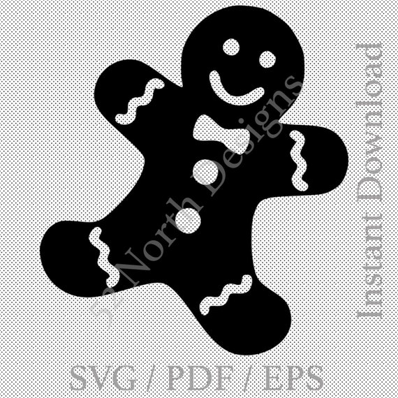 Nursery Rhyme Gingerbread man wall art quote sticker vinyl Kids bedroom