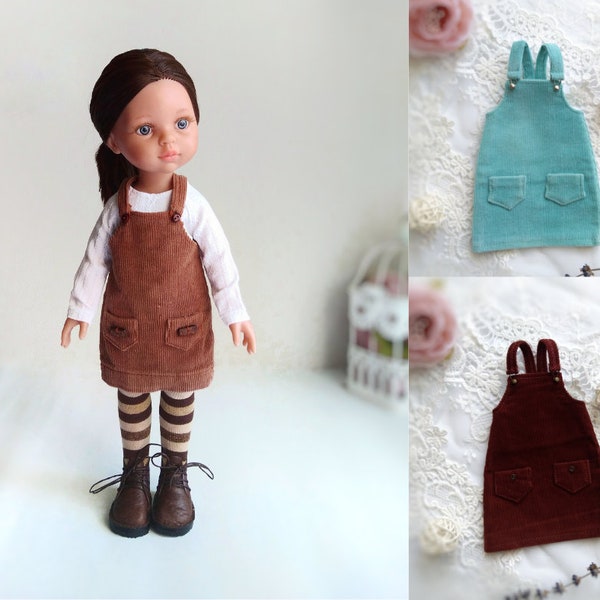 Tenue Complète En Laine Pour Poupée Paola Reina, Little Darling, 33 Cm - Fait Main