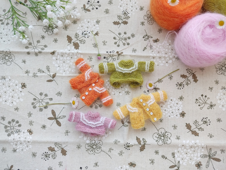 sweaters for miniature toys