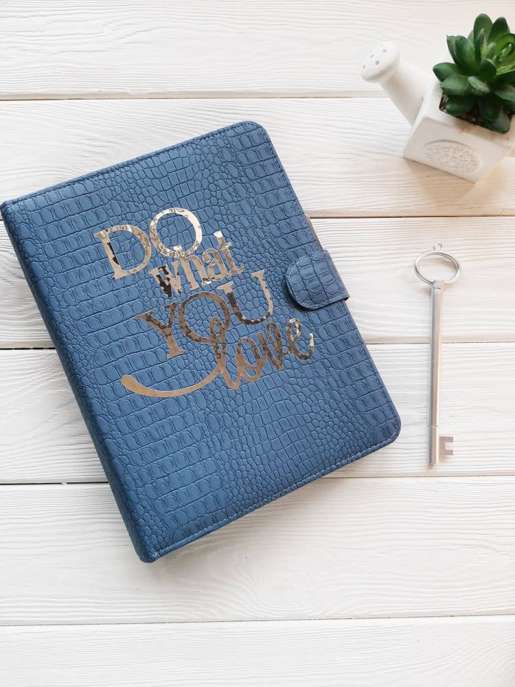 Handmade a5 ring binder planner handmade notebook Etsy