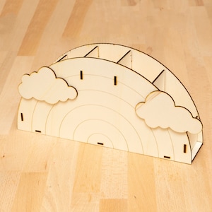 Pen holder / pen box for desk - vector laser data, ai, eps, svg, pdf for lasering for 3 mm plywood