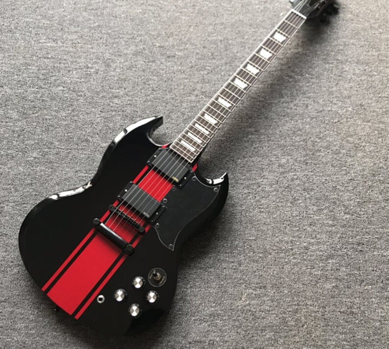 2019 Custom SG Electric Guitar Mahogany Body Rosewood Etsy UK