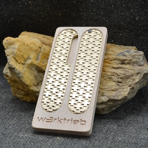 Handle scales or mounted pocket knife - BRASS - CROSSES, Crosses - 91 mm - SAK