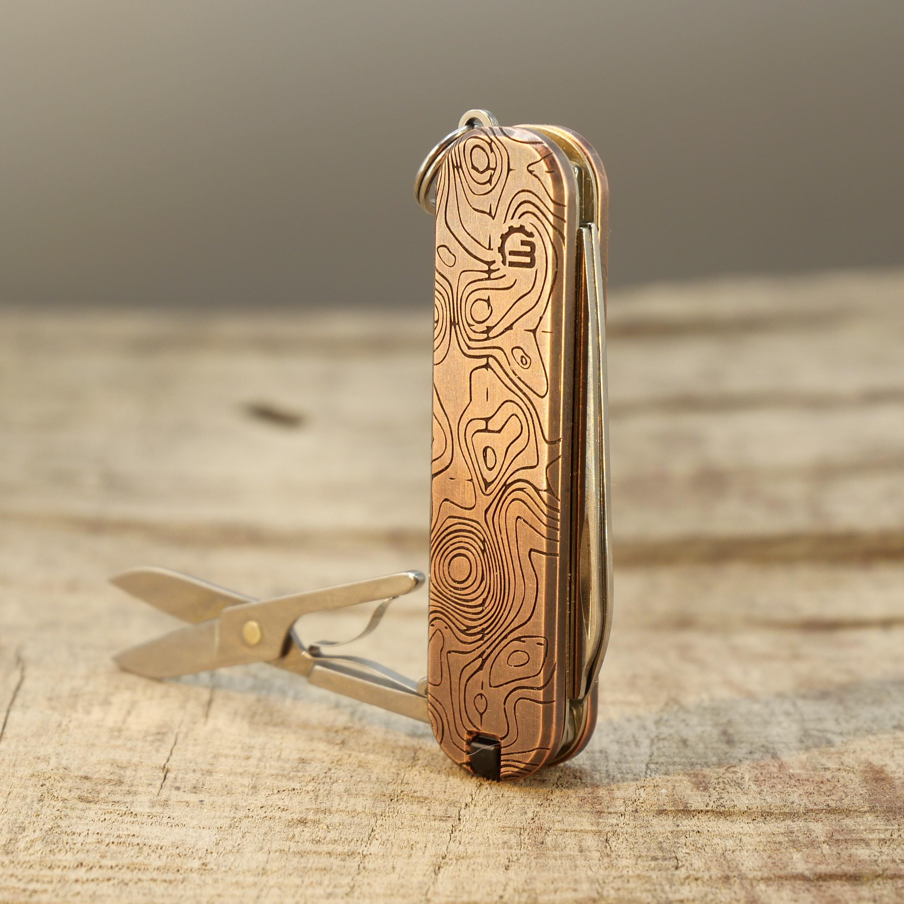 Brass Copper Swiss Army Knife Victorinox Copper