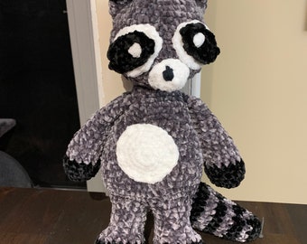 small raccoon stuffed animal