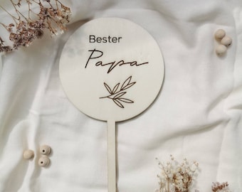 Cake Topper Bester Papa Kuchentopper Vatertag Geschenk