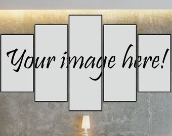 5 Panel Canvas Etsy
