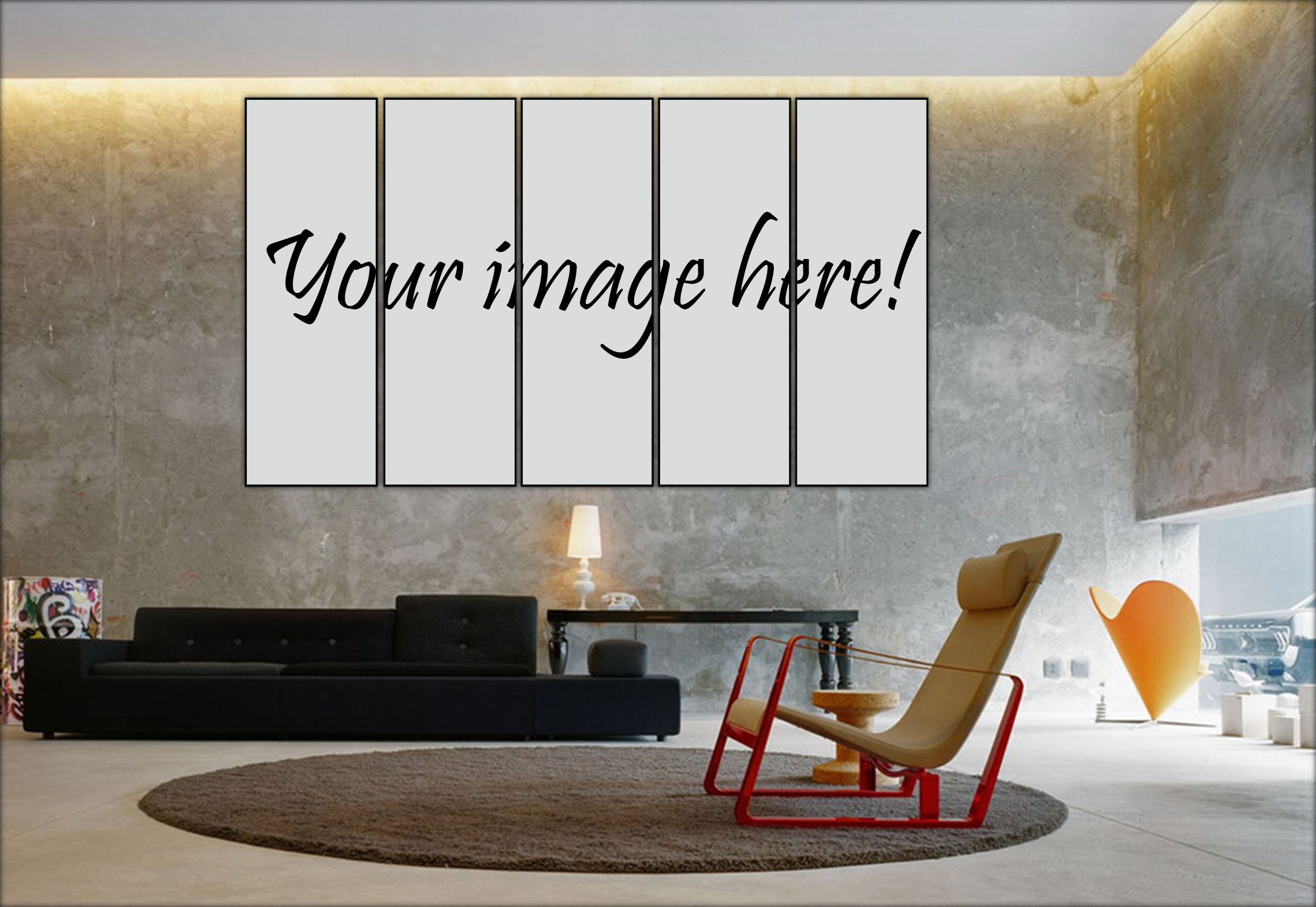 Custom Canvas Prints Personalized Canvas Gifts Multi Panel 5 Etsy