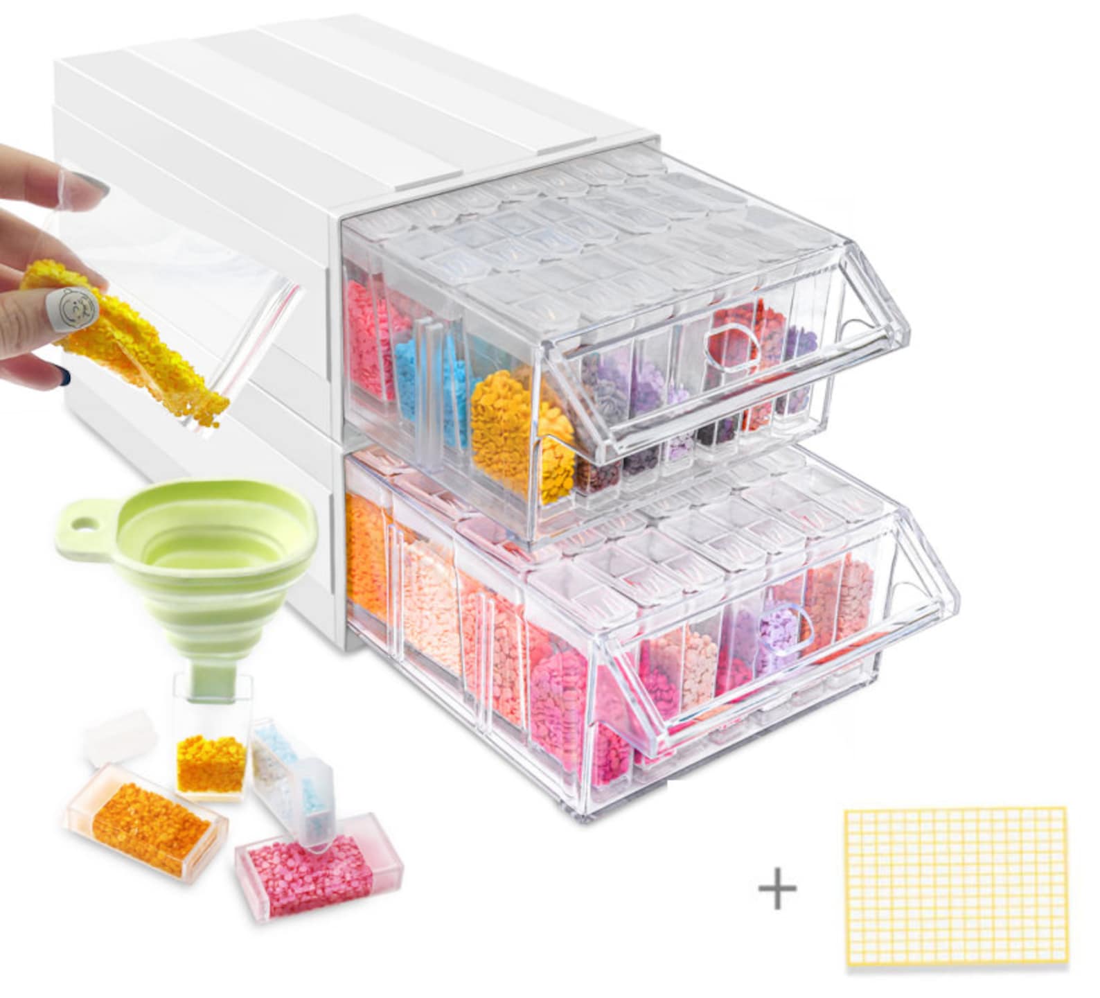 ARTDOT Detachable Diamond Painting Storage Containers Etsy