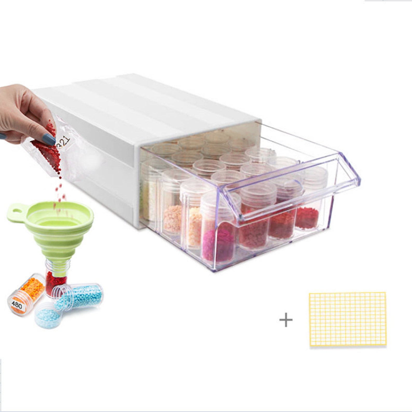 ARTDOT Detachable Diamond Painting Storage Containers Etsy