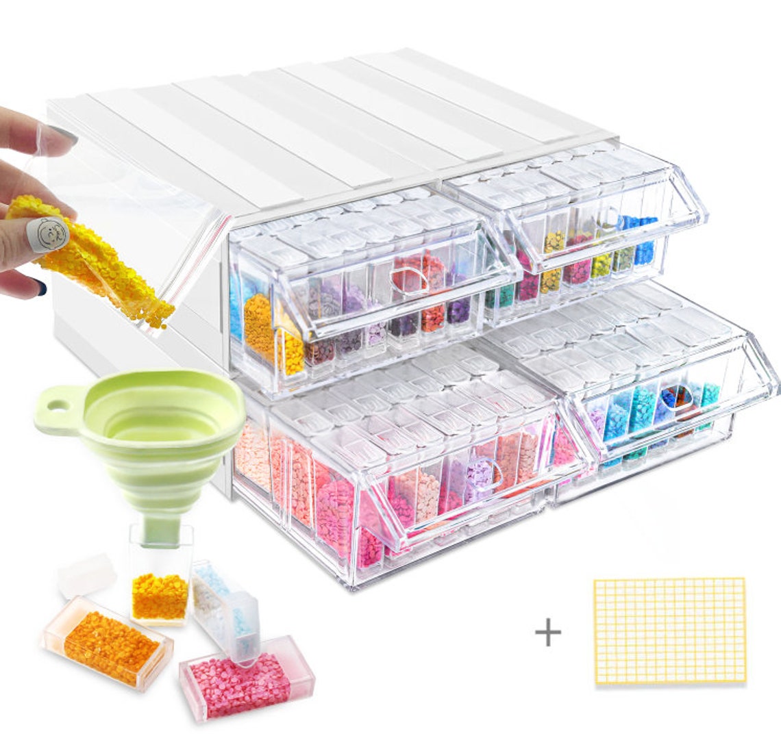 Detachable Diamond Painting Storage Containers DrawerDiamond Etsy
