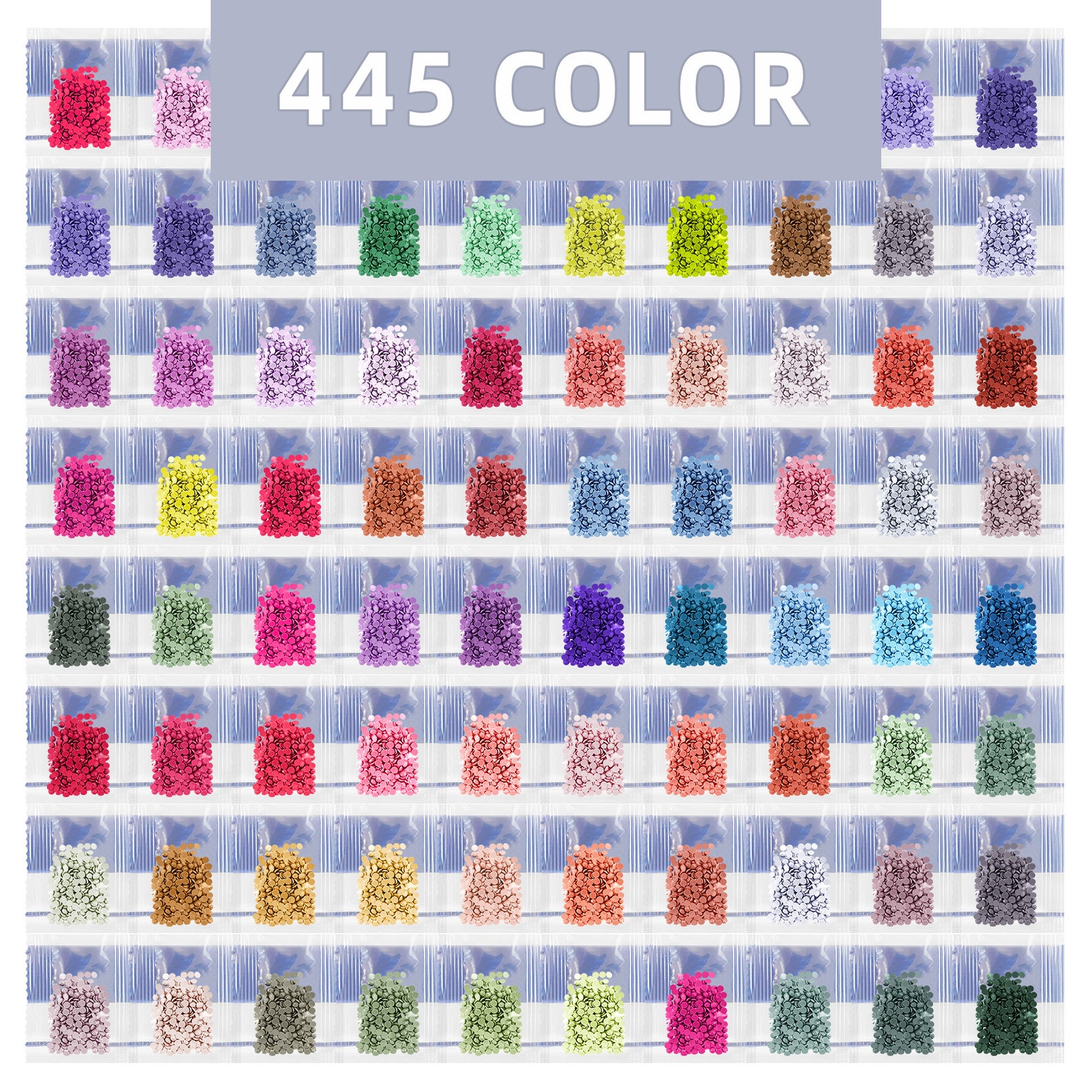 ARTDOT Diamond Painting Drills Kit 445 Colors Round/Square Etsy