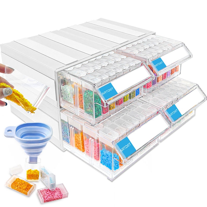 ARTDOT Detachable Diamond Painting Storage Containers Etsy
