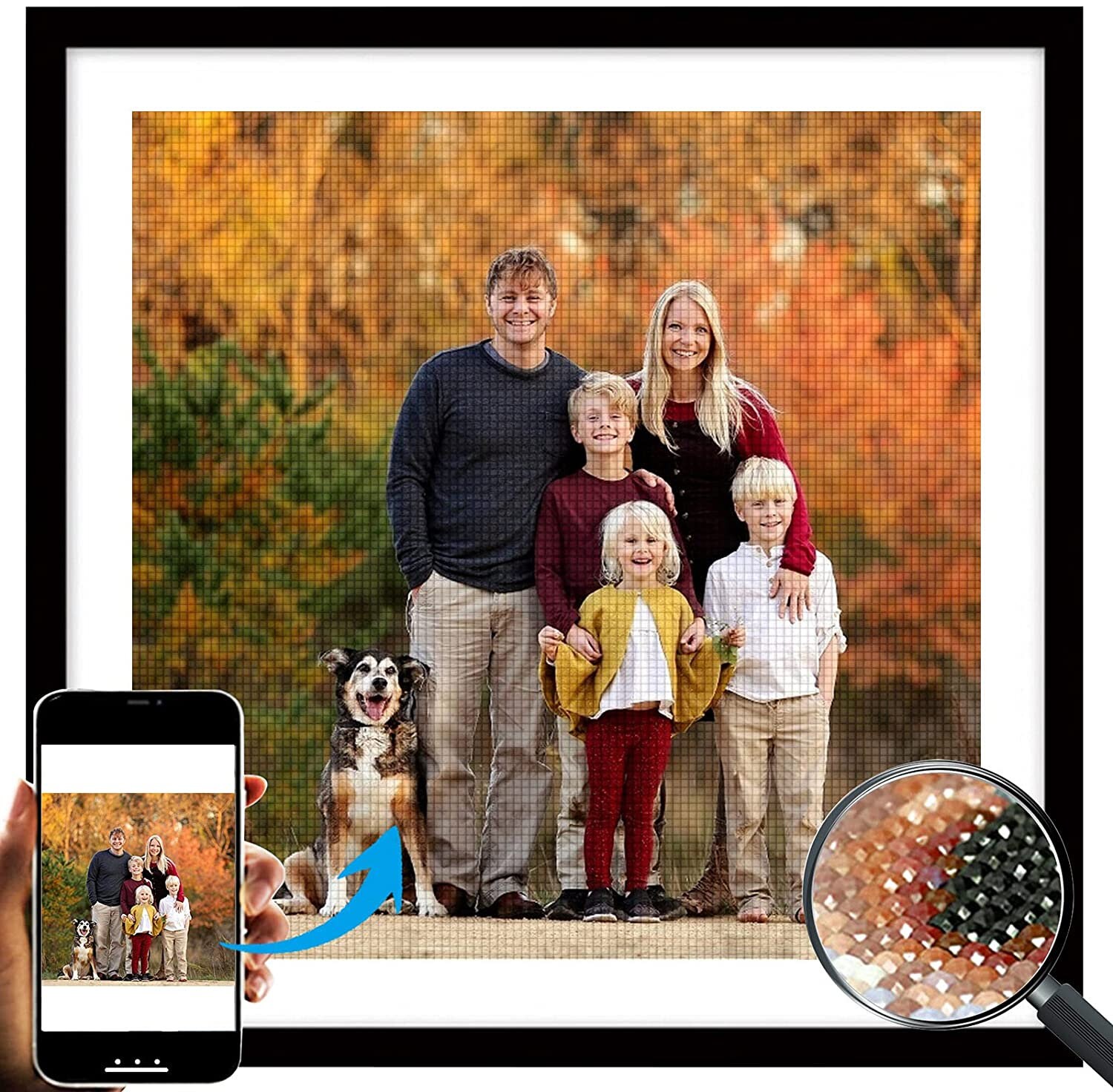 ARTDOT Custom Diamond Painting Kit for Adults5D Diamond Etsy