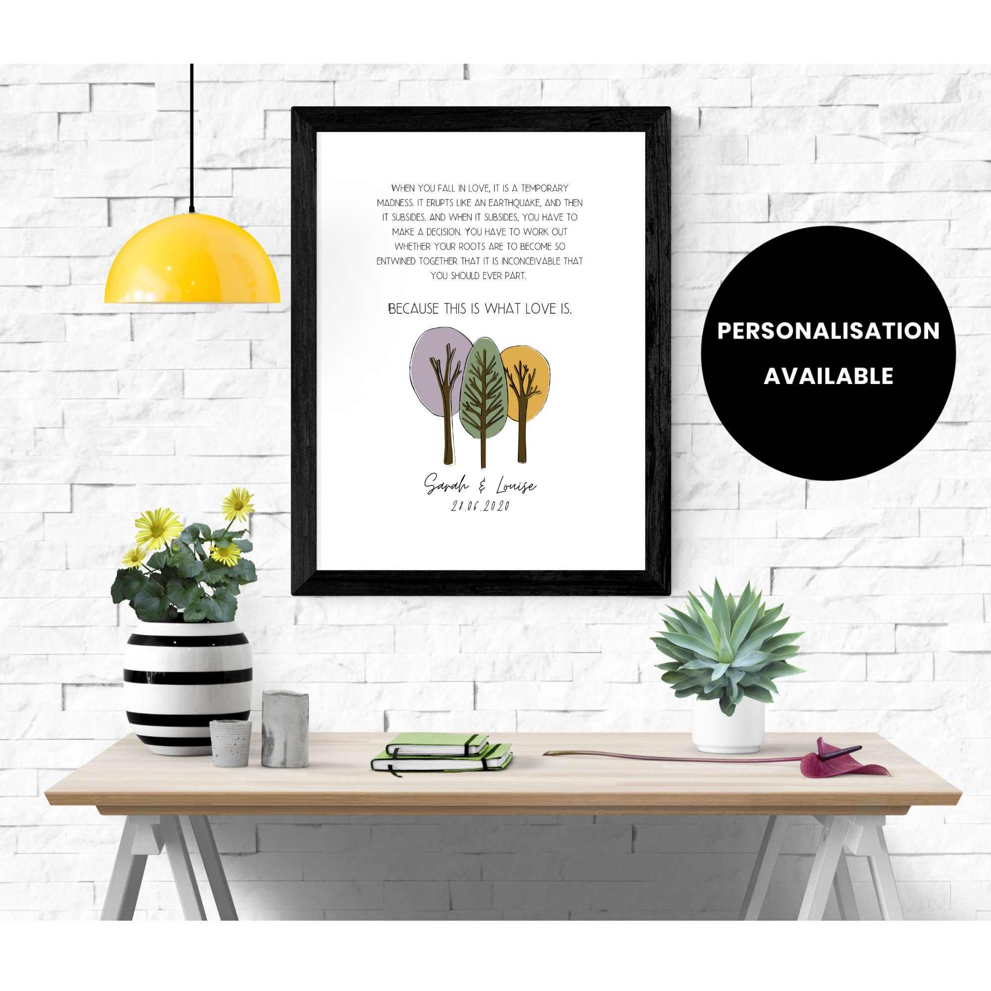 Captain Corelli's Mandolin Book Quote Print A4 This Is Etsy