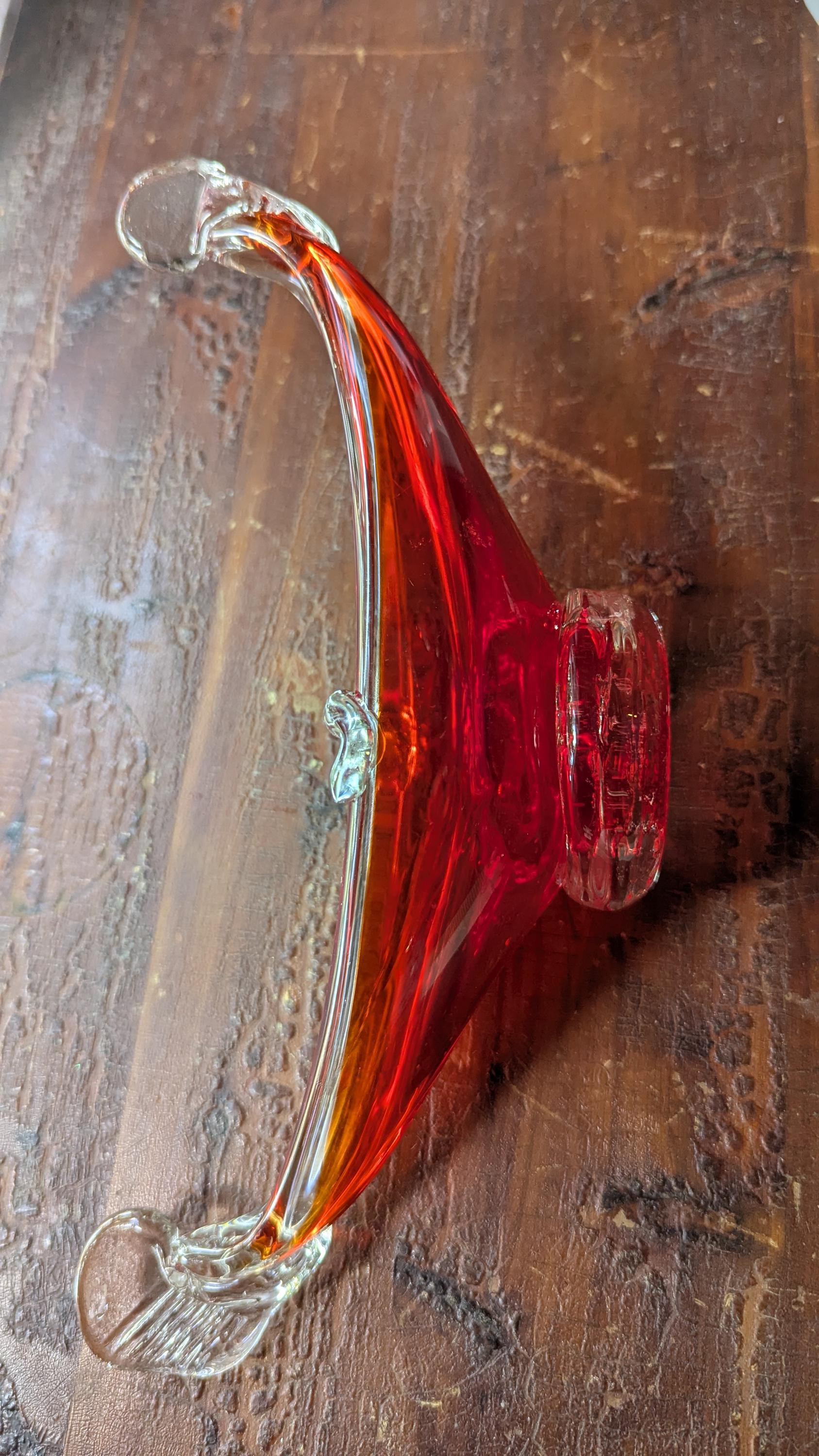 ベネチアングラス ゴンドラ型灰皿 ベネチアングラス ゴンドラ型灰皿 ベネチアングラス ゴンドラ型灰皿