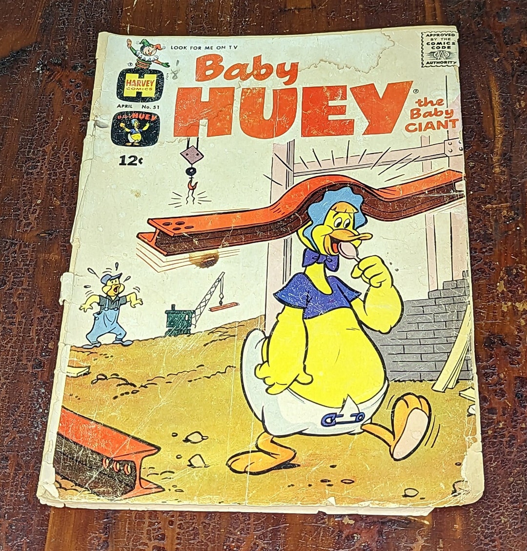 Baby Huey the Baby Giant Harvey Comics April No 51 1963 Harvey