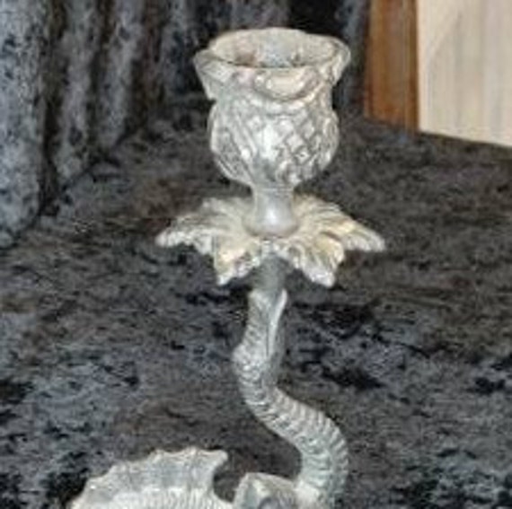 Gothic and Fantasy Dragon Beauty Candlestick