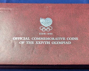 Seoul 1988 Official Commemorative Coins of the XXIVTH Olympiad