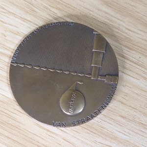 Bronze Trade Medallion Don&#39;t Mark it &quot;Rush&quot; Mark it Merchants Motor Freight Inc 1960s