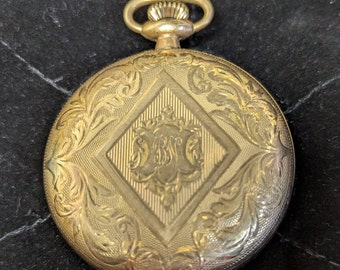 1894 Reloj de bolsillo antiguo y raro de Elgin Elgin National Watch Company