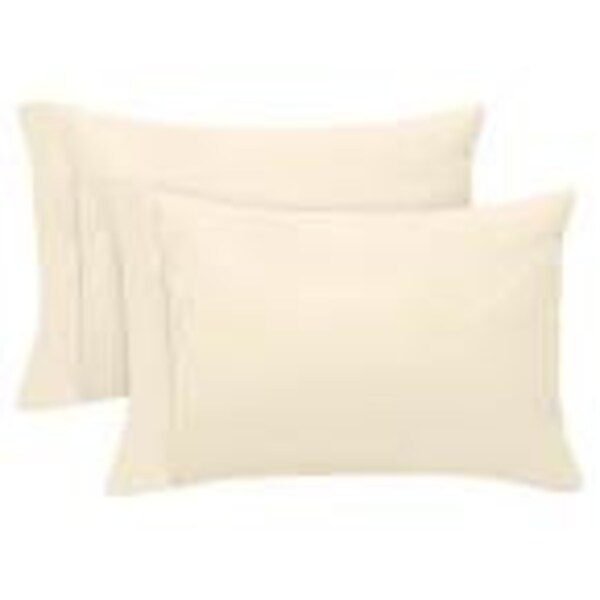 600TC Egyptian Cotton Pillow Cases Standard/Queen 20 x 30 New